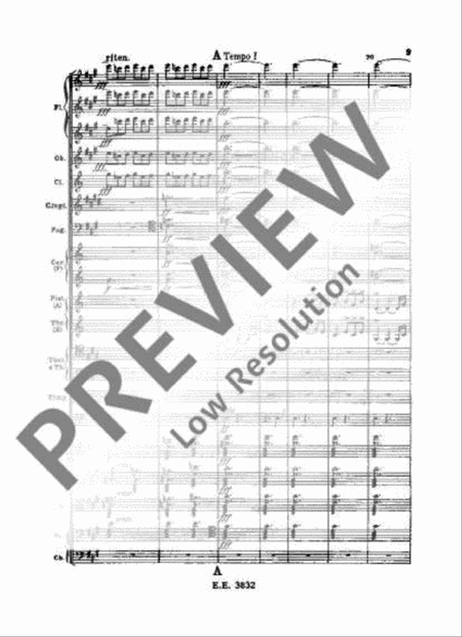 Capriccio Italien Orchestra scores gallery preview page 18