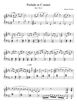 Prelude in C Minor Op 1 No 2