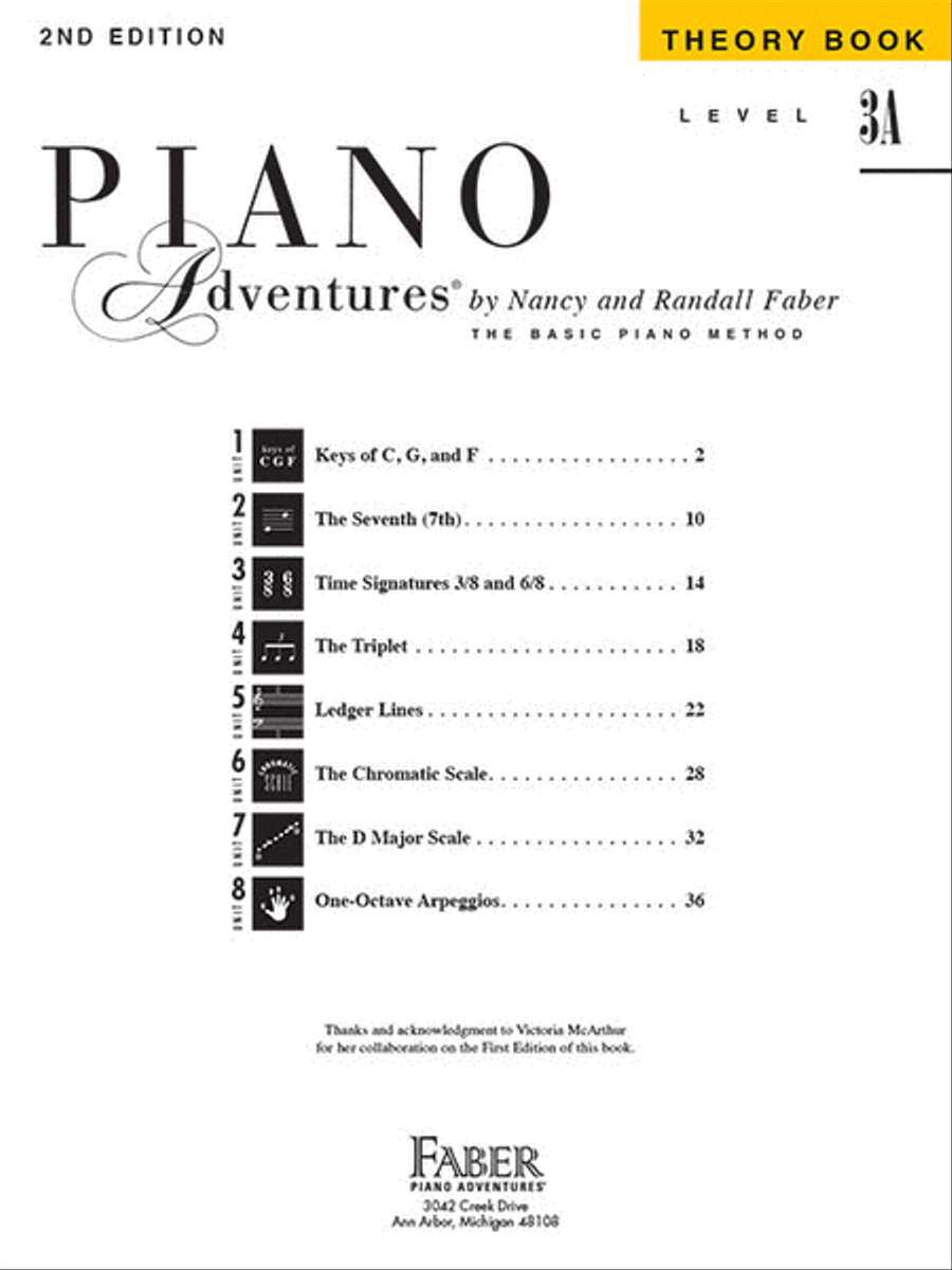 Level 3A – Theory Book – 2nd Edition Piano Method scores gallery preview page 2