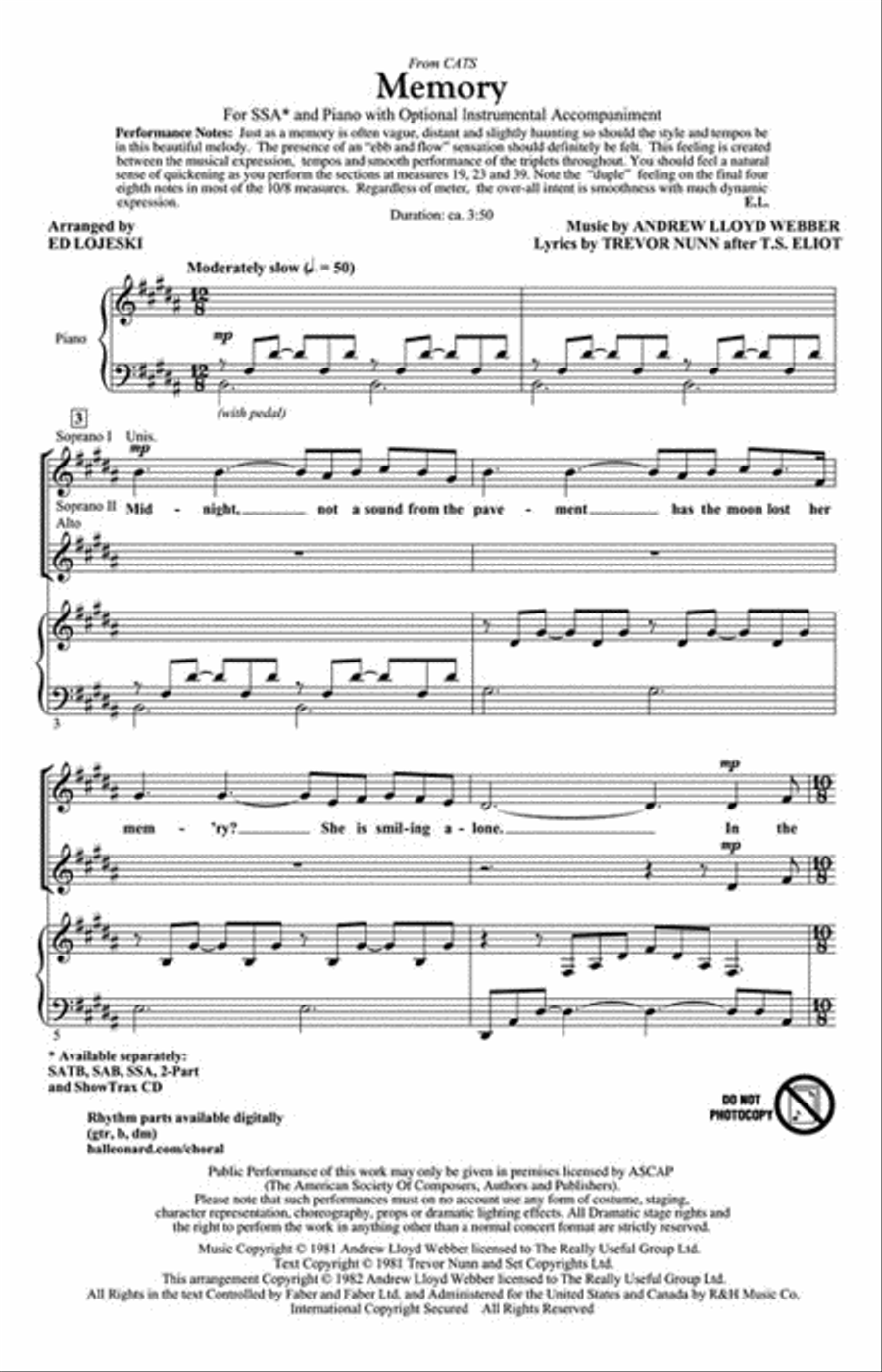 Memory SSA scores gallery preview page 2