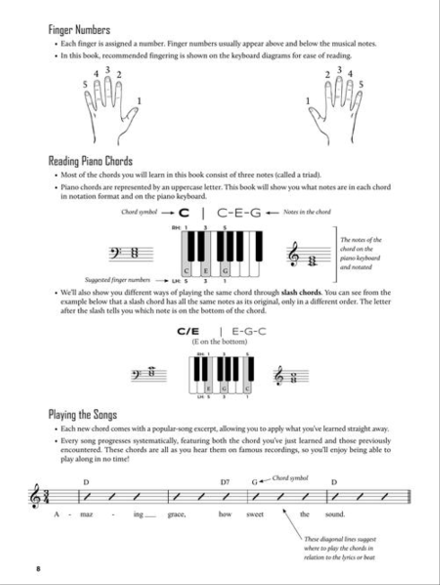 First 50 Chords You Should Play on Piano Piano scores gallery preview page 7