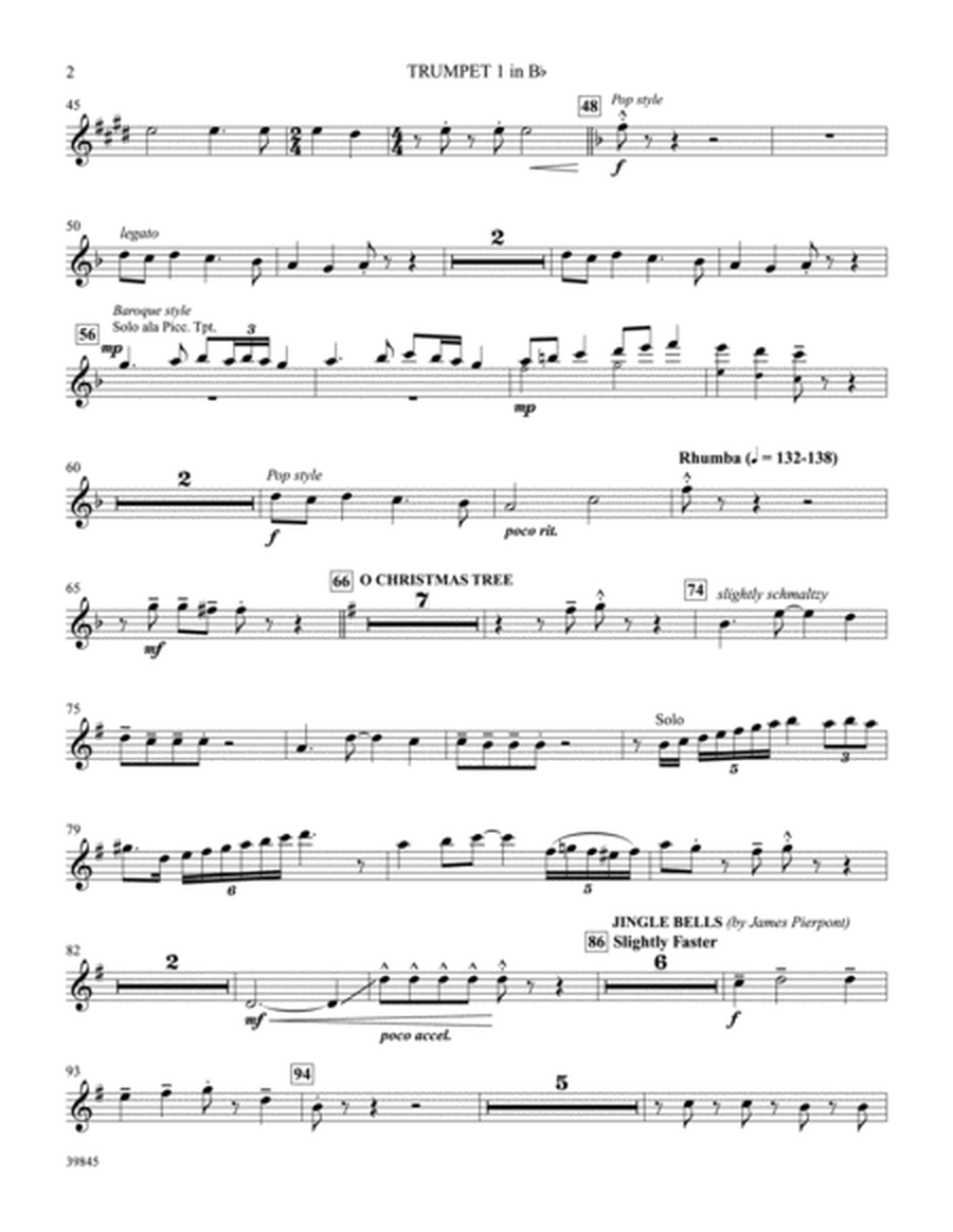 Jolly Jingle Christmas Medley: 1st B-flat Trumpet