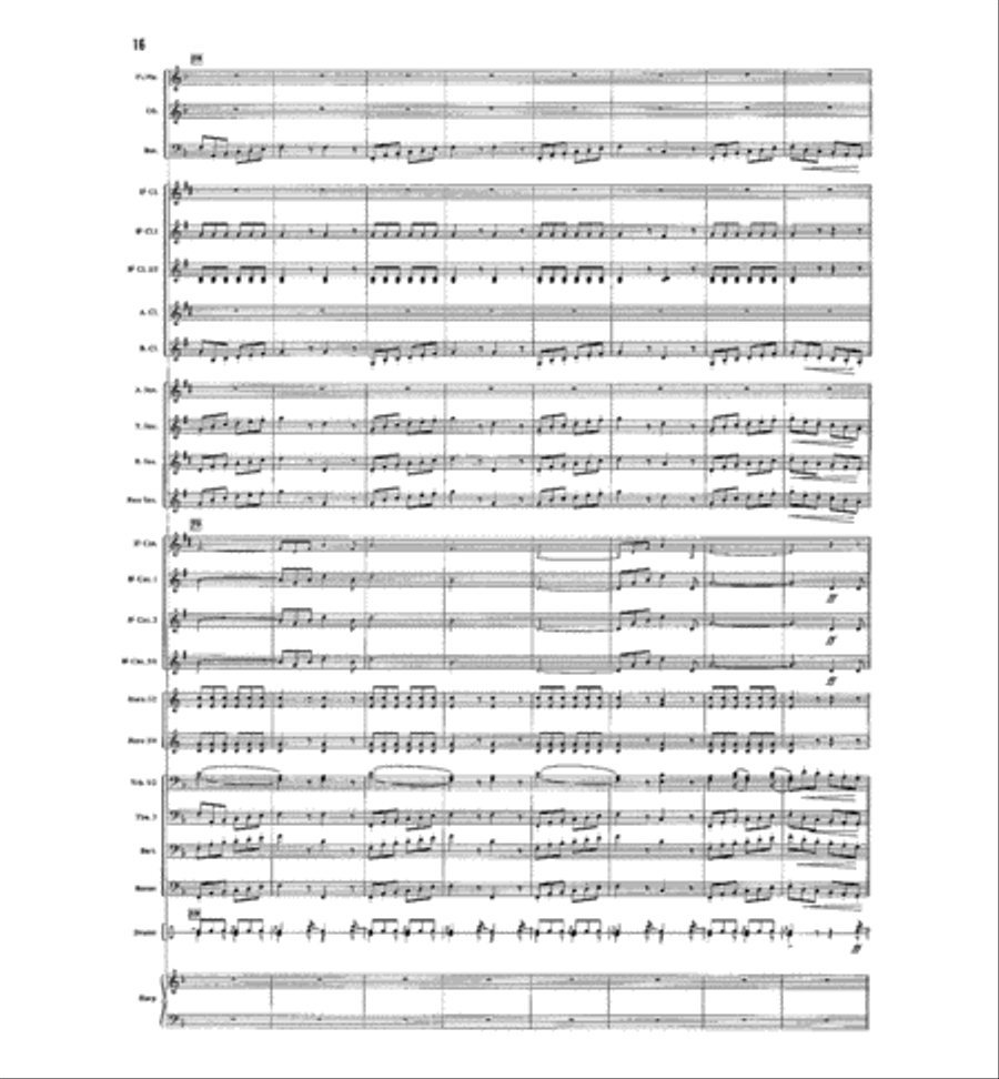 Semper Fidelis Semper Fidelis Concert Band scores gallery preview page 9