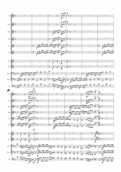 Bizet: Jeux D'Enfants (Children's Games) I.March (Trompette et tambour) - symphonic wind image number null