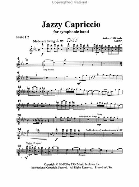 Jazzy Capriccio image number null