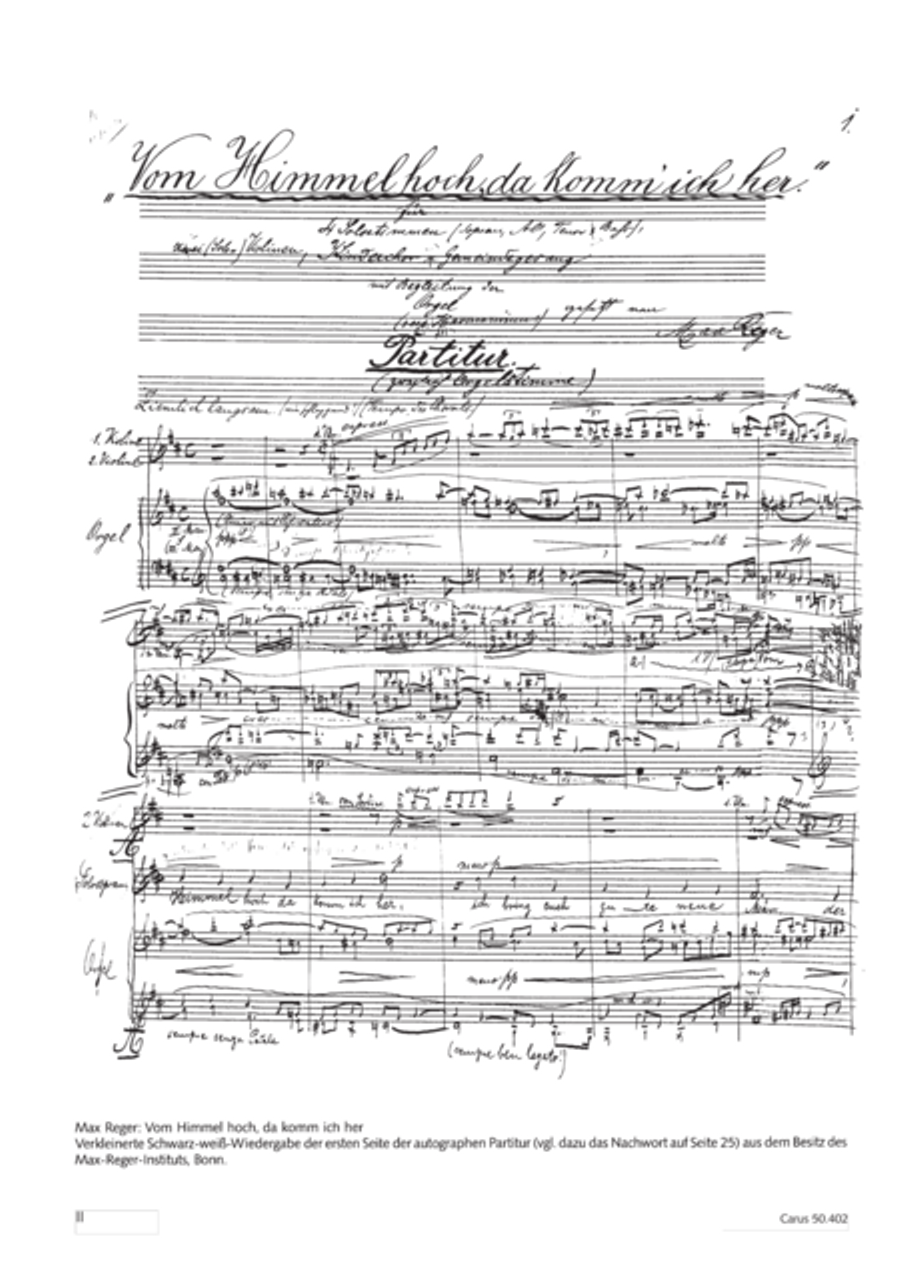 From heav'n above to earth I come (Vom Himmel hoch, da komm ich her) SSAA scores gallery preview page 3