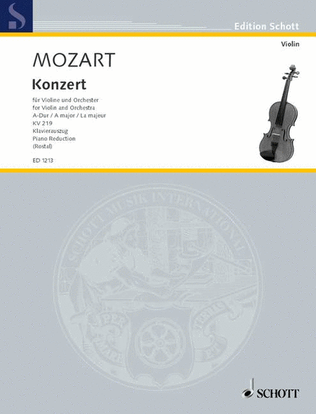 Book cover for Concerto A Major
