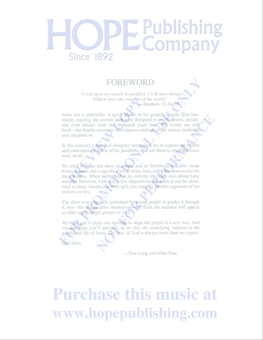 Once Upon a Parable Once Upon a Parable Unison Choir scores gallery preview page 3