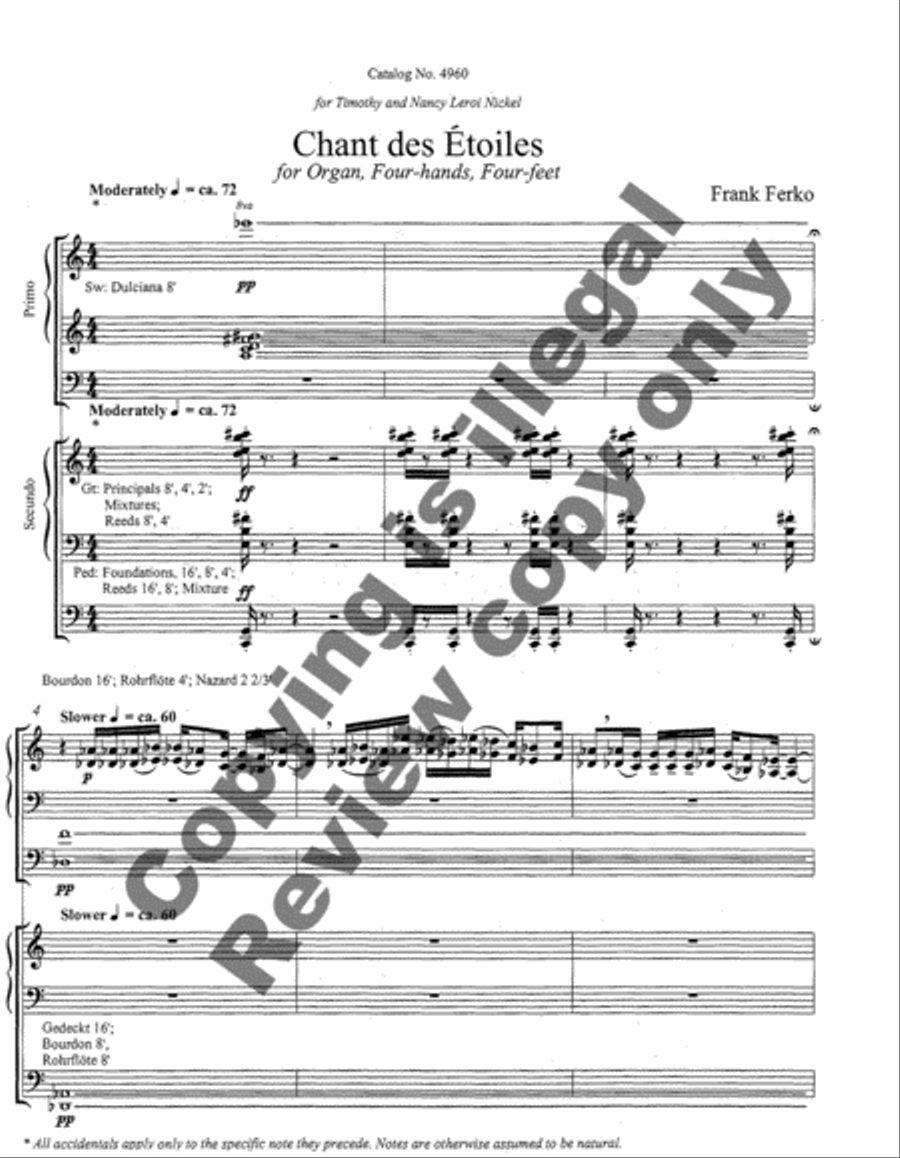 Chant des Étoiles