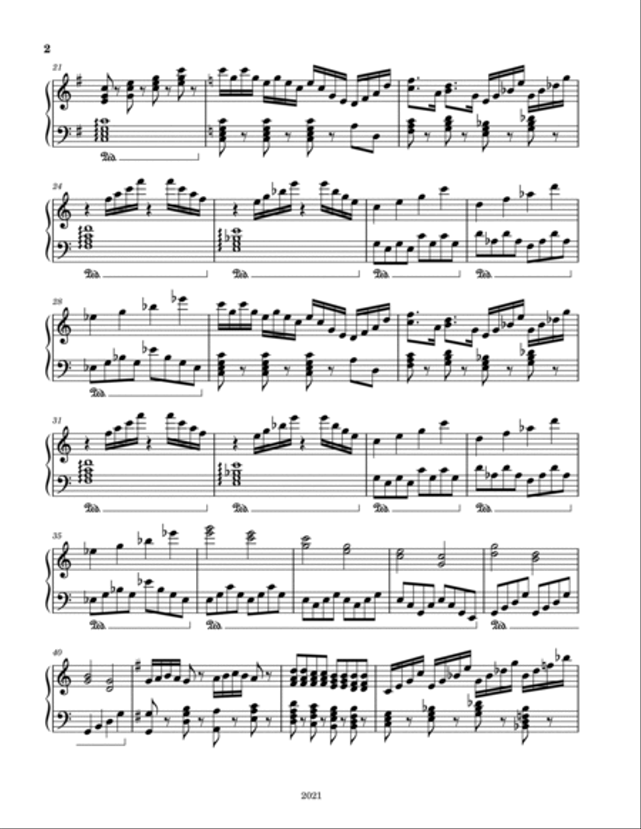 Piano Fun 5 Piano Solo scores gallery preview page 2