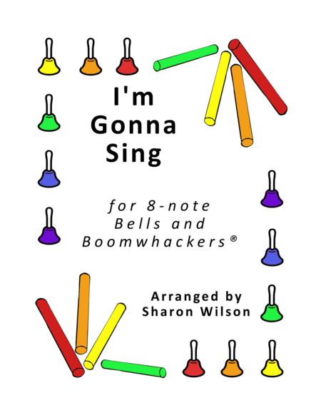 I'm Gonna Sing When the Spirit Says Sing (for 8-note Bells and Boomwhackers, Black and White Notes) image number null