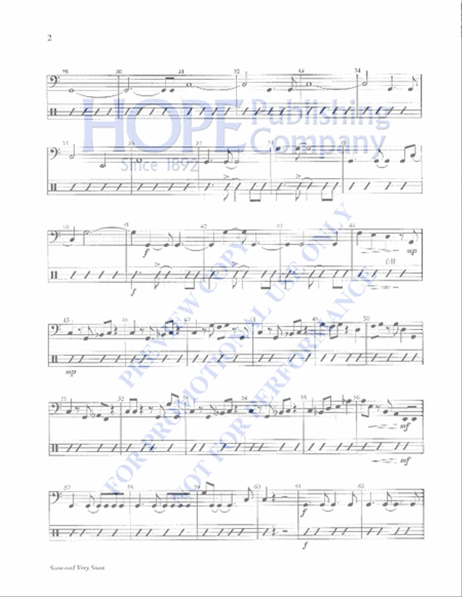 Soon and Very Soon Soon and Very Soon Handbell Choir scores gallery preview page 2