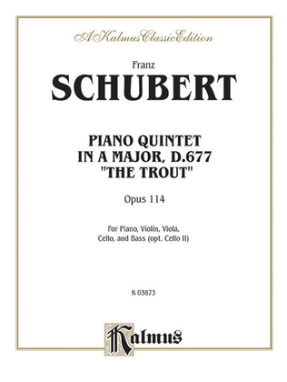 Book cover for Trout Quintet, Op. 114