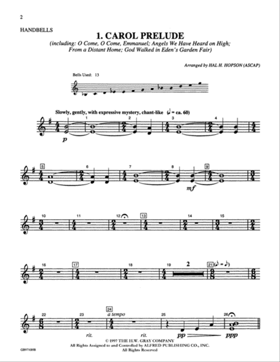 A Festival of Lessons and Carols Choir scores gallery preview page 2