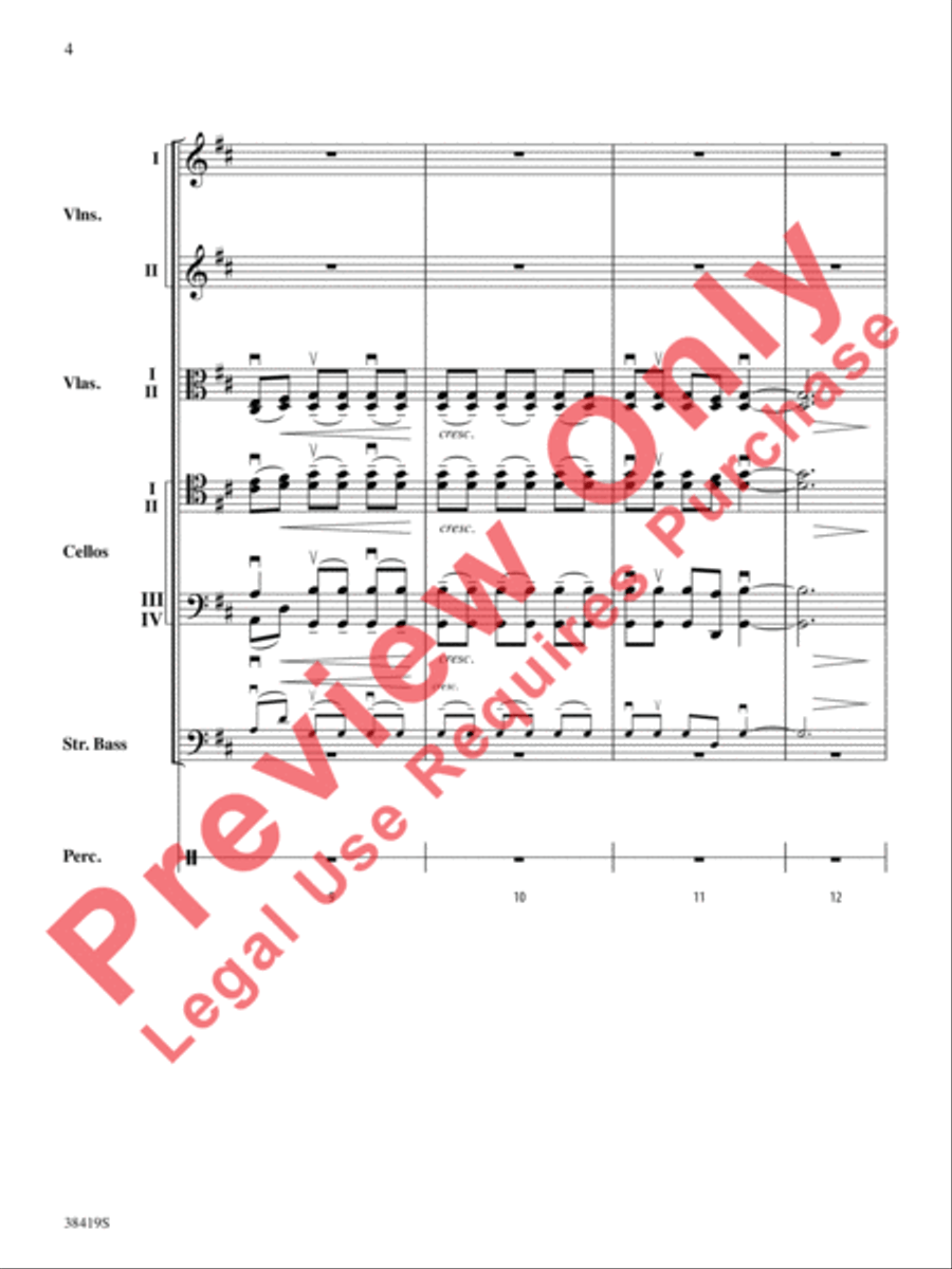 Highlights from the 1812 Overture String Orchestra scores gallery preview page 5