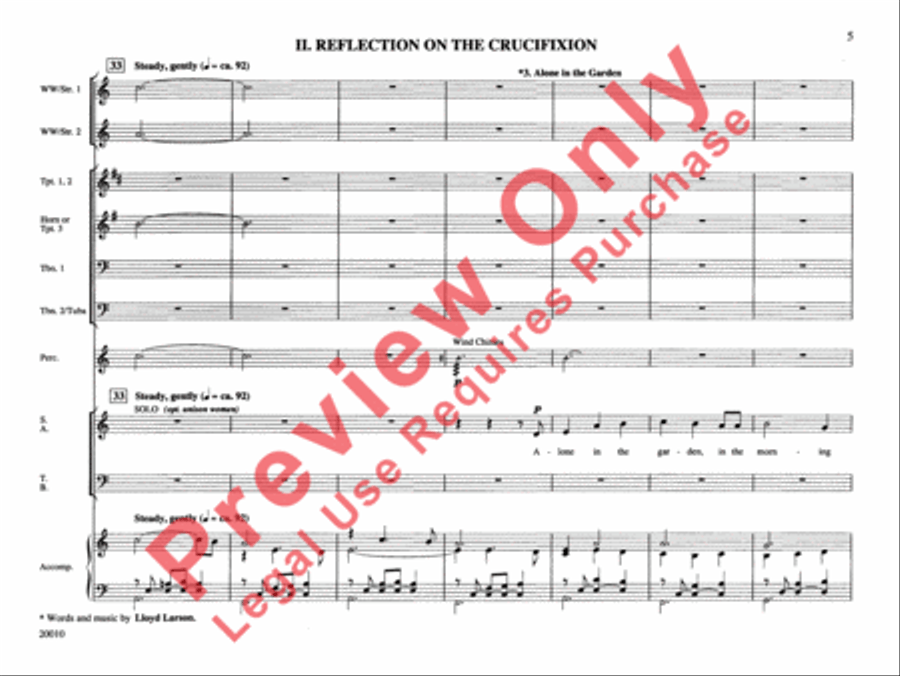 He Is Risen! Choir scores gallery preview page 6