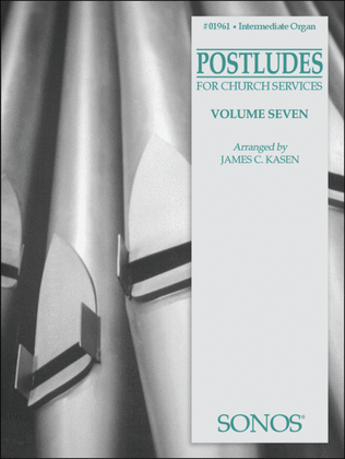Book cover for Postludes - Vol 7 - Organ