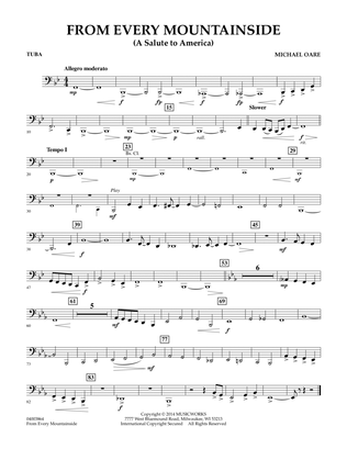 From Every Mountainside (A Salute to America) - Tuba