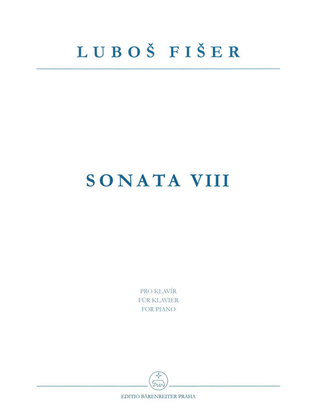 Book cover for Sonata VIII für Klavier