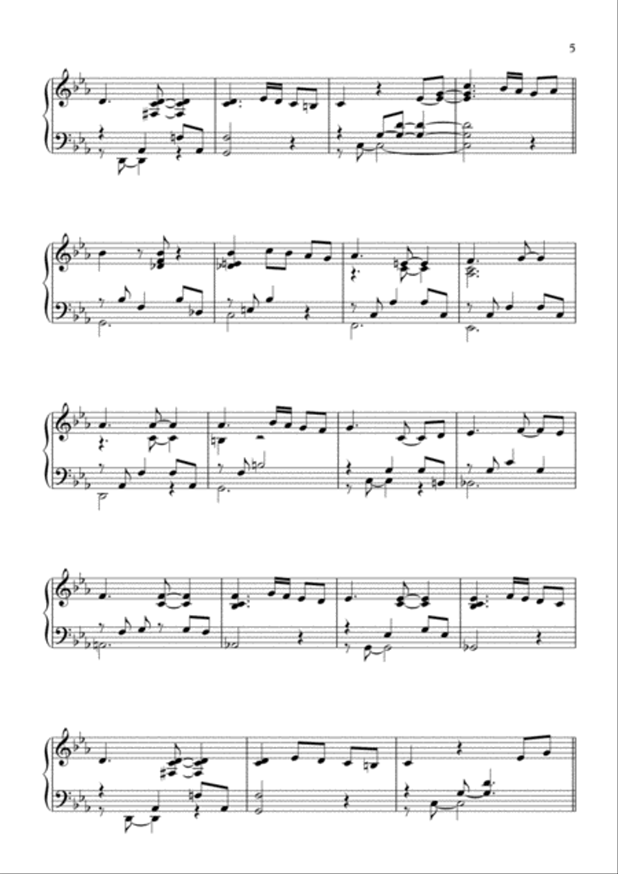 Caucasian Winds Caucasian Winds Piano Solo scores gallery preview page 6