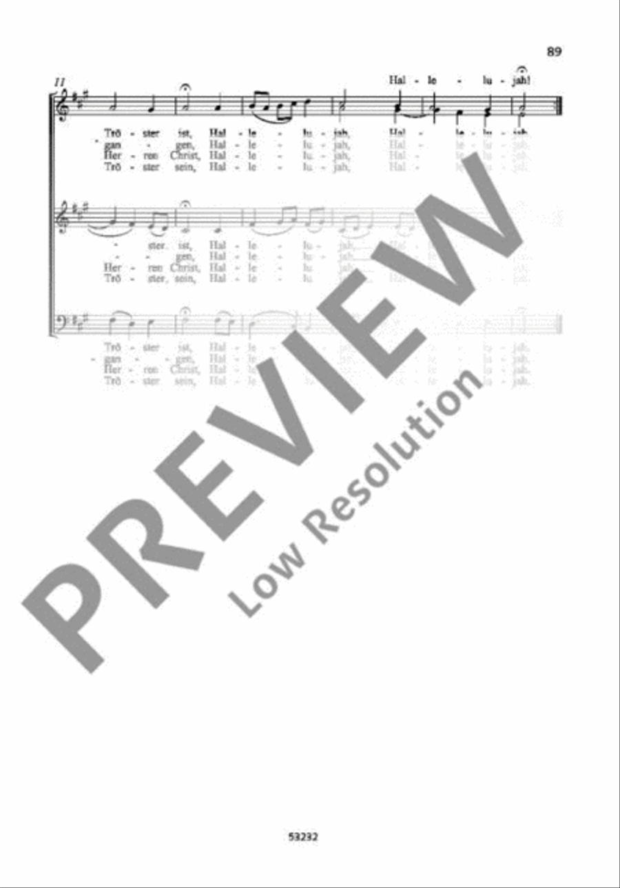 Erstanden ist der heilge Christ A Cappella scores gallery preview page 3
