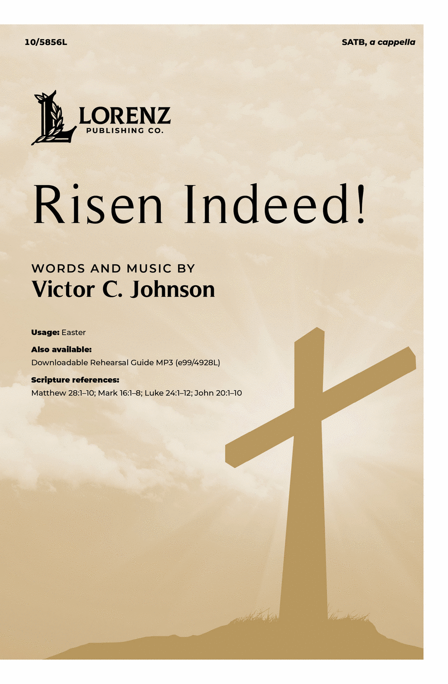 Risen Indeed! 4-Part scores gallery preview page 1