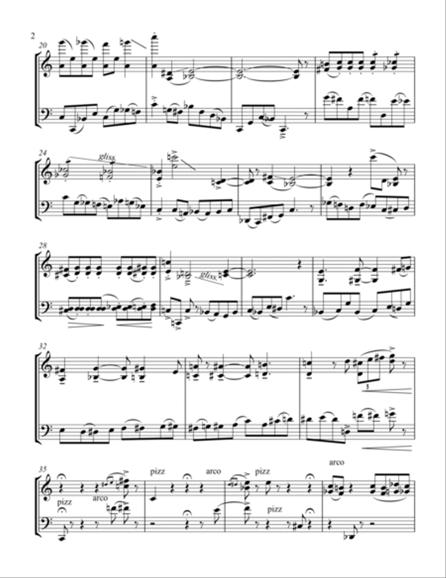 Leprechaun Apocalypse With Rapture String Duet scores gallery preview page 2