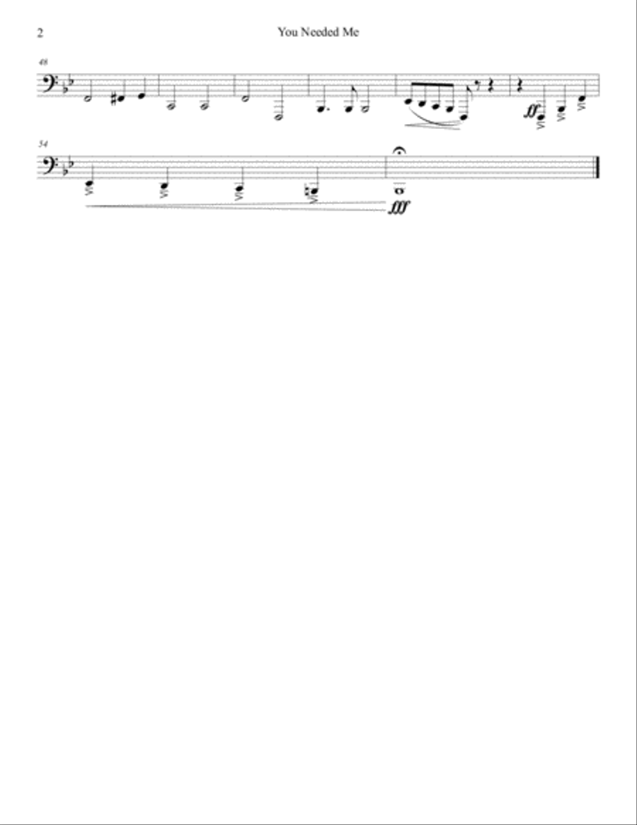 Now And Forever (you And Me) Brass Ensemble scores gallery preview page 4