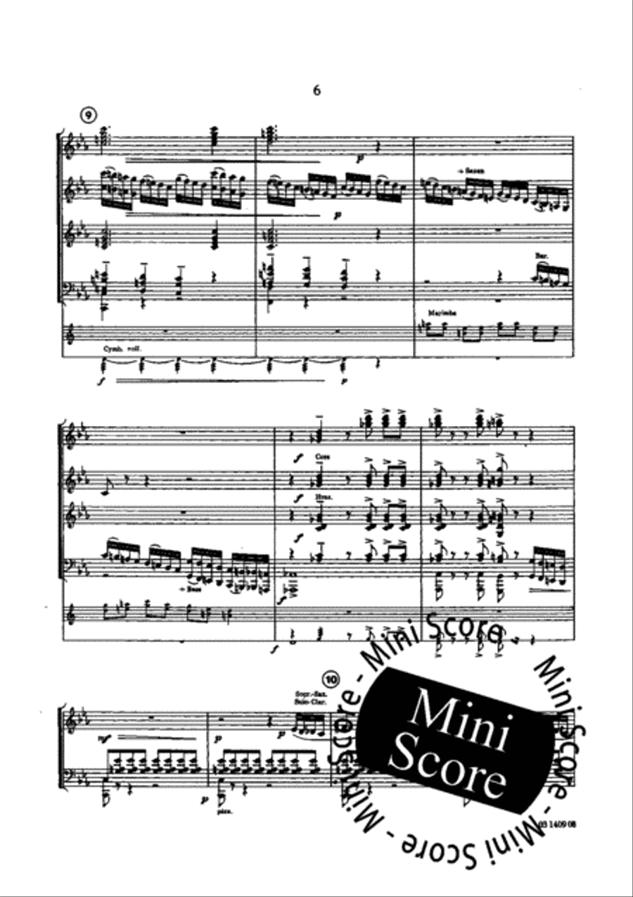 Amsterdam Impressions Concert Band scores gallery preview page 10