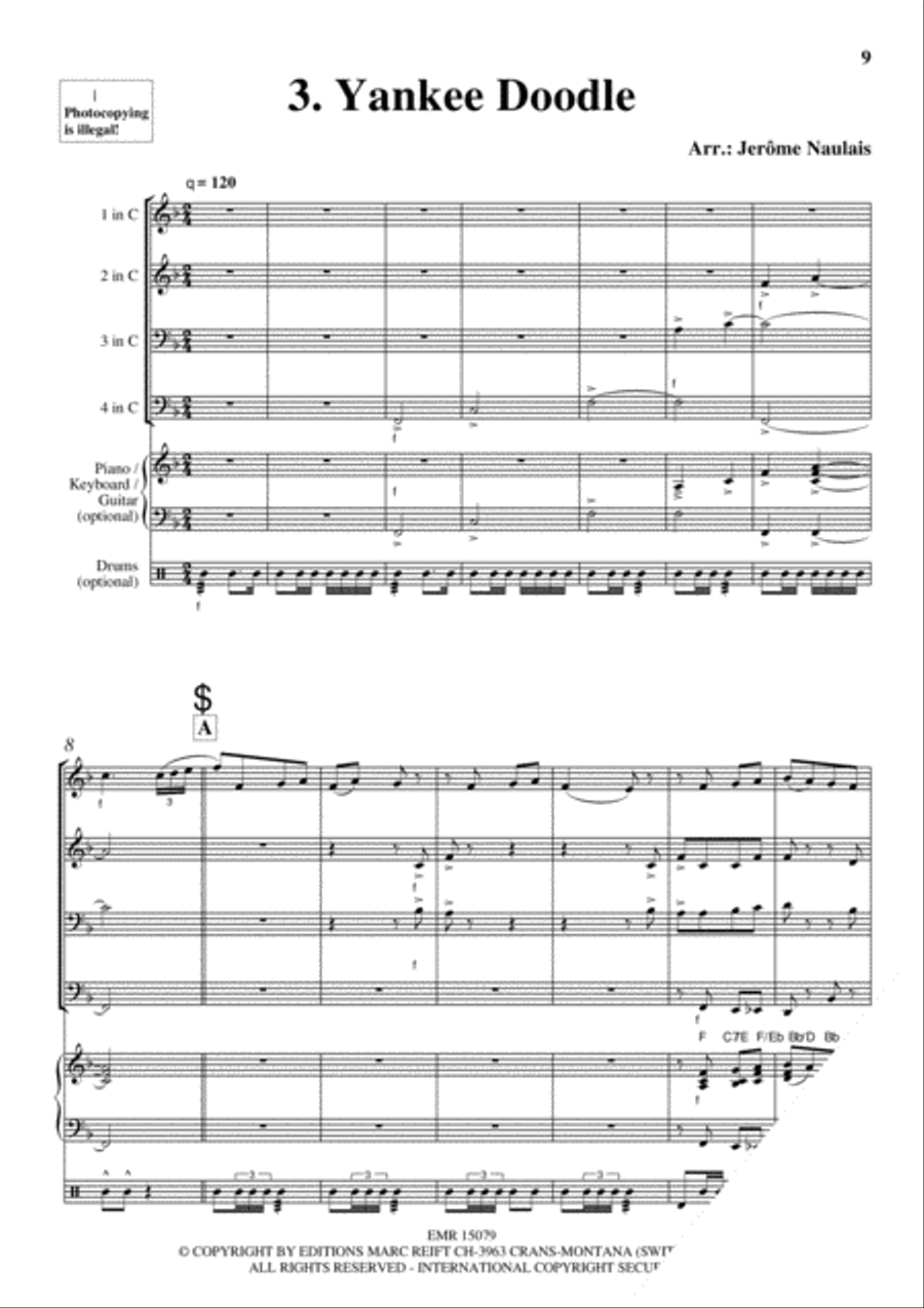Brass Quartets Vol. 22 Brass Ensemble scores gallery preview page 5