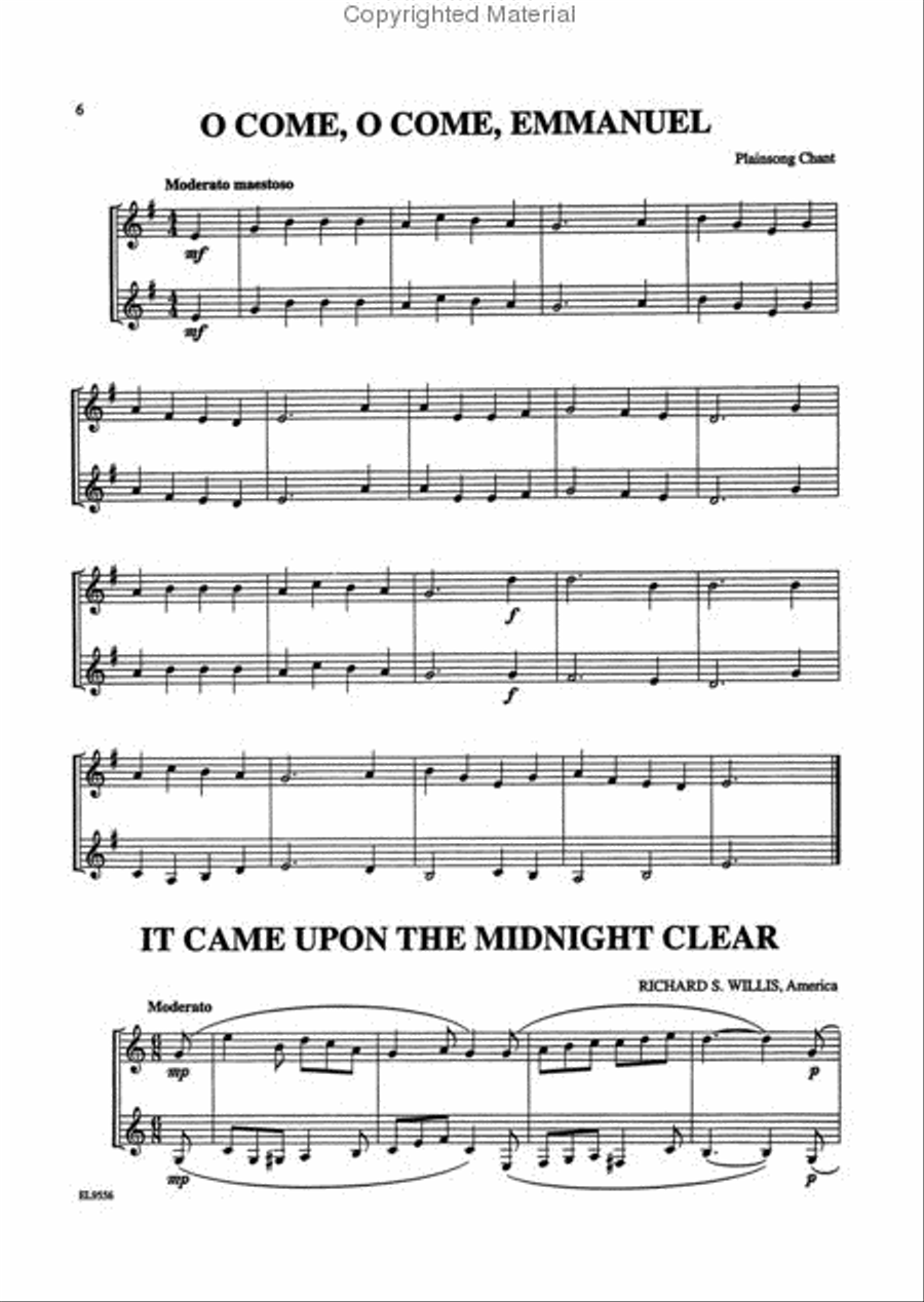Christmas Duets for All (Holiday Songs from Around the World) Small Ensemble scores gallery preview page 4