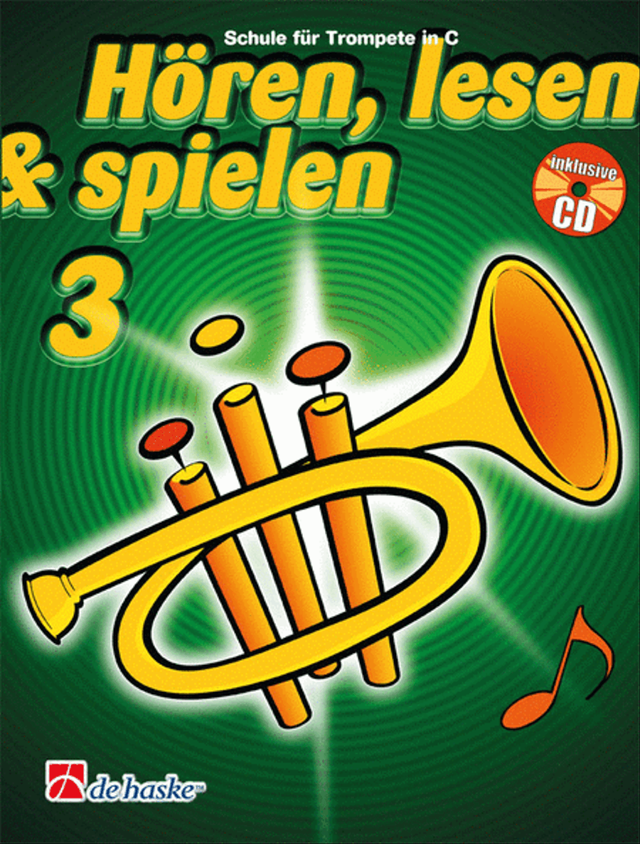 Hören, Lesen & Spielen 3 Trompete in C B-Flat Trumpet scores gallery preview page 1