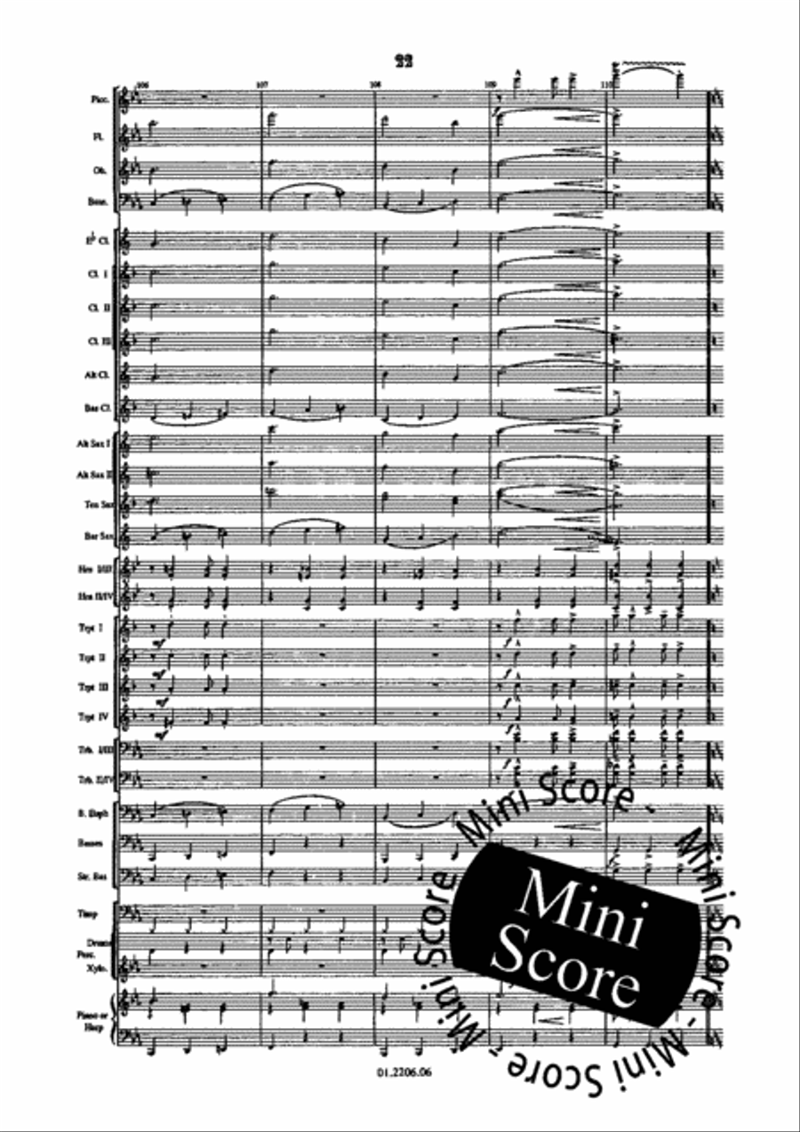Glenn Plays Afer The Ball Concert Band scores gallery preview page 26