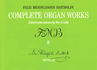 Book cover for Complete Organ Works – Volume II