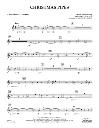 Christmas Pipes - Eb Baritone Saxophone