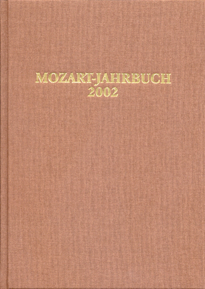 Mozart-Jahrbuch 2002