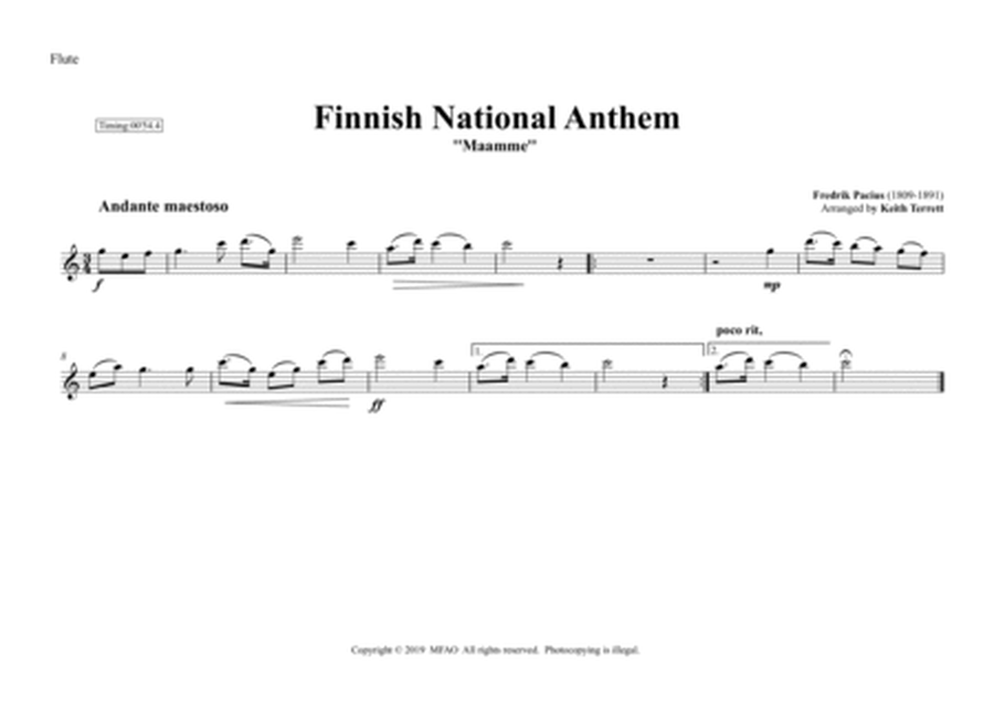 Finnish National Anthem for Symphony Orchestra image number null