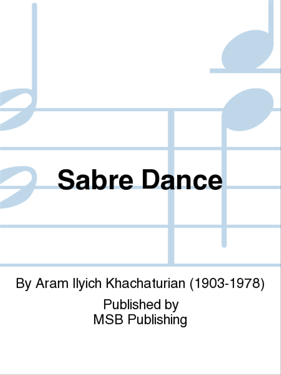 Sabre Dance Sabre Dance Flute Quartet scores gallery preview page 1