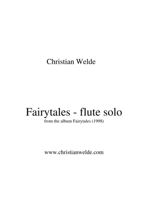 Book cover for Fairytales - flute solo