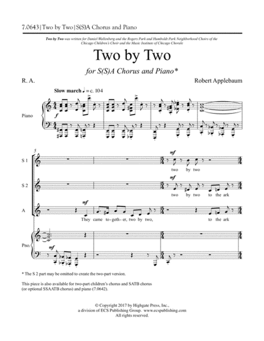 Two by Two (Downloadable)