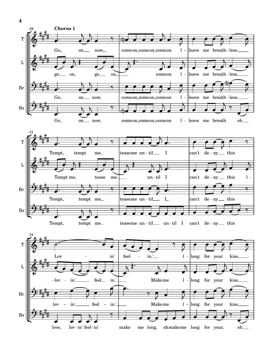 Breathless SSAA scores gallery preview page 4
