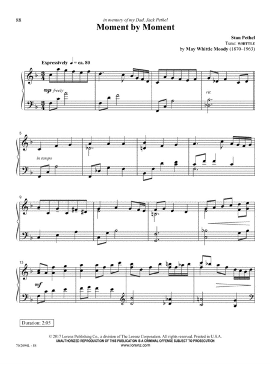 The Church Pianist's Library, Vol. 22 Piano Solo scores gallery preview page 31