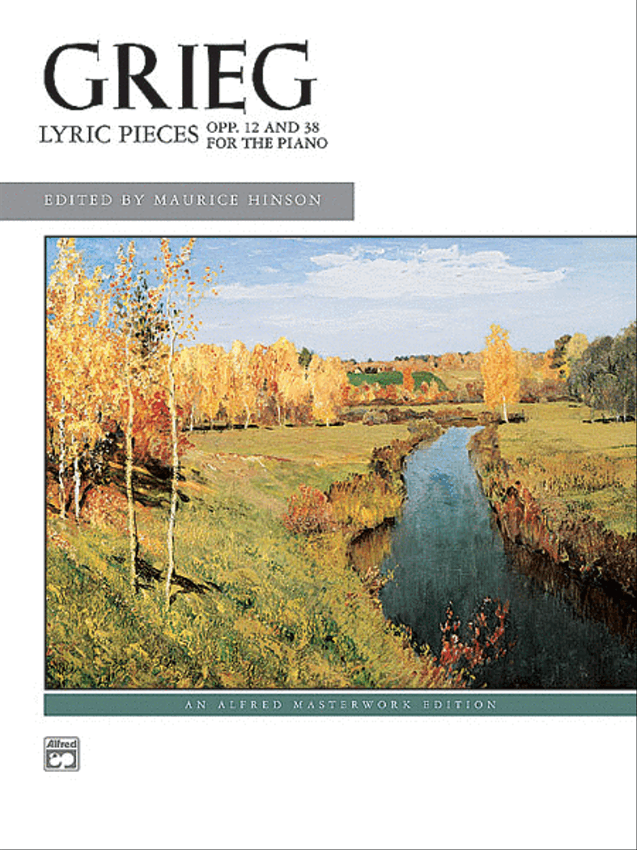 Grieg: Lyric Pieces, Opp. 12 & 38 Piano Solo scores gallery preview page 1
