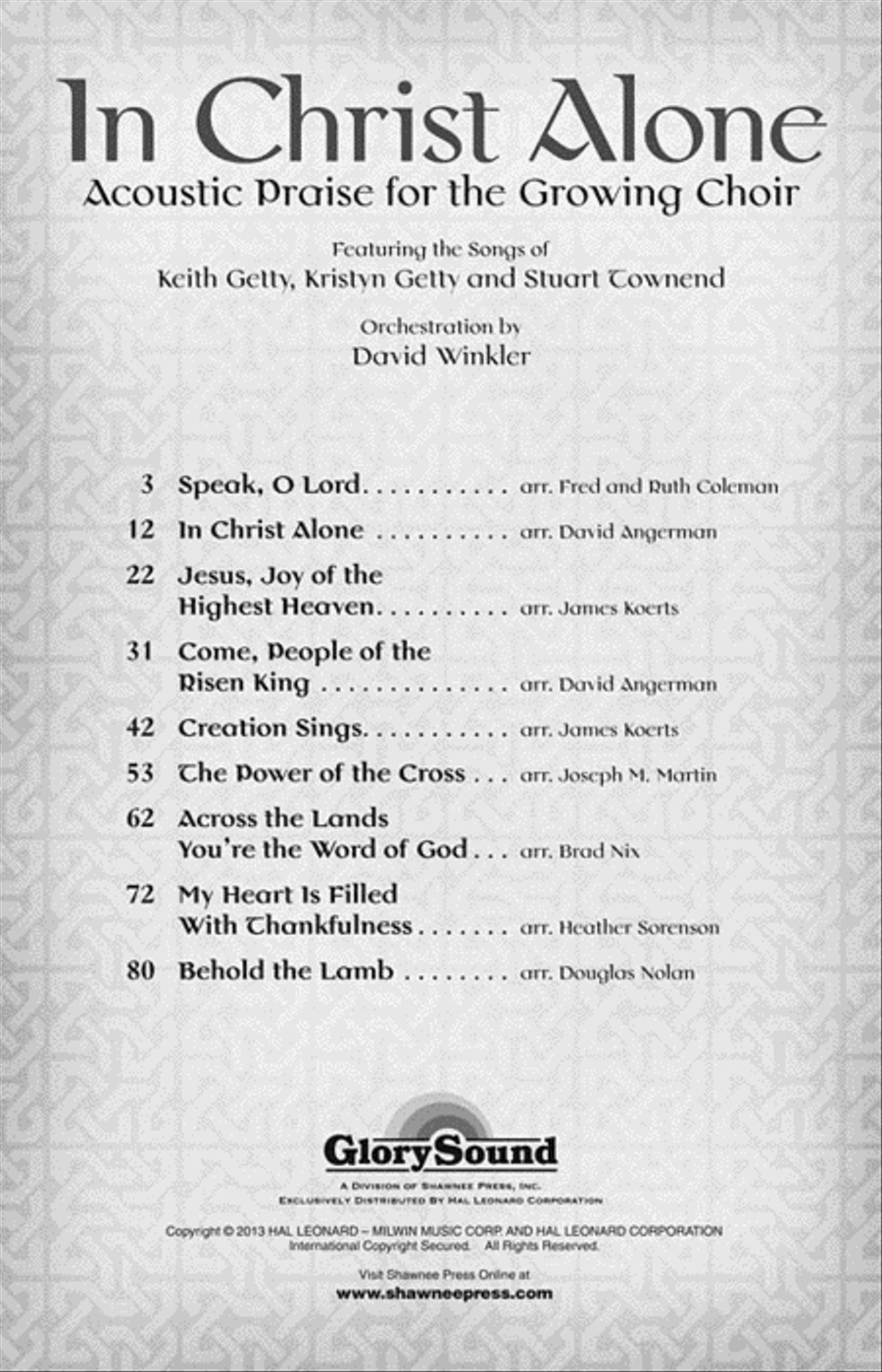In Christ Alone In Christ Alone 3-Part scores gallery preview page 3