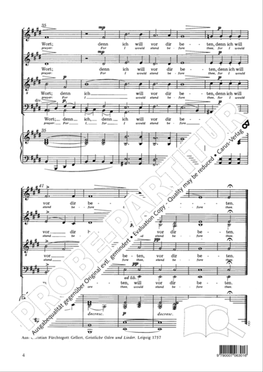 O Lord, thy love is infinite ATB scores gallery preview page 5