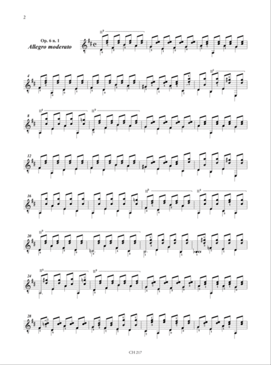 Complete Studies for Guitar Acoustic Guitar scores gallery preview page 2