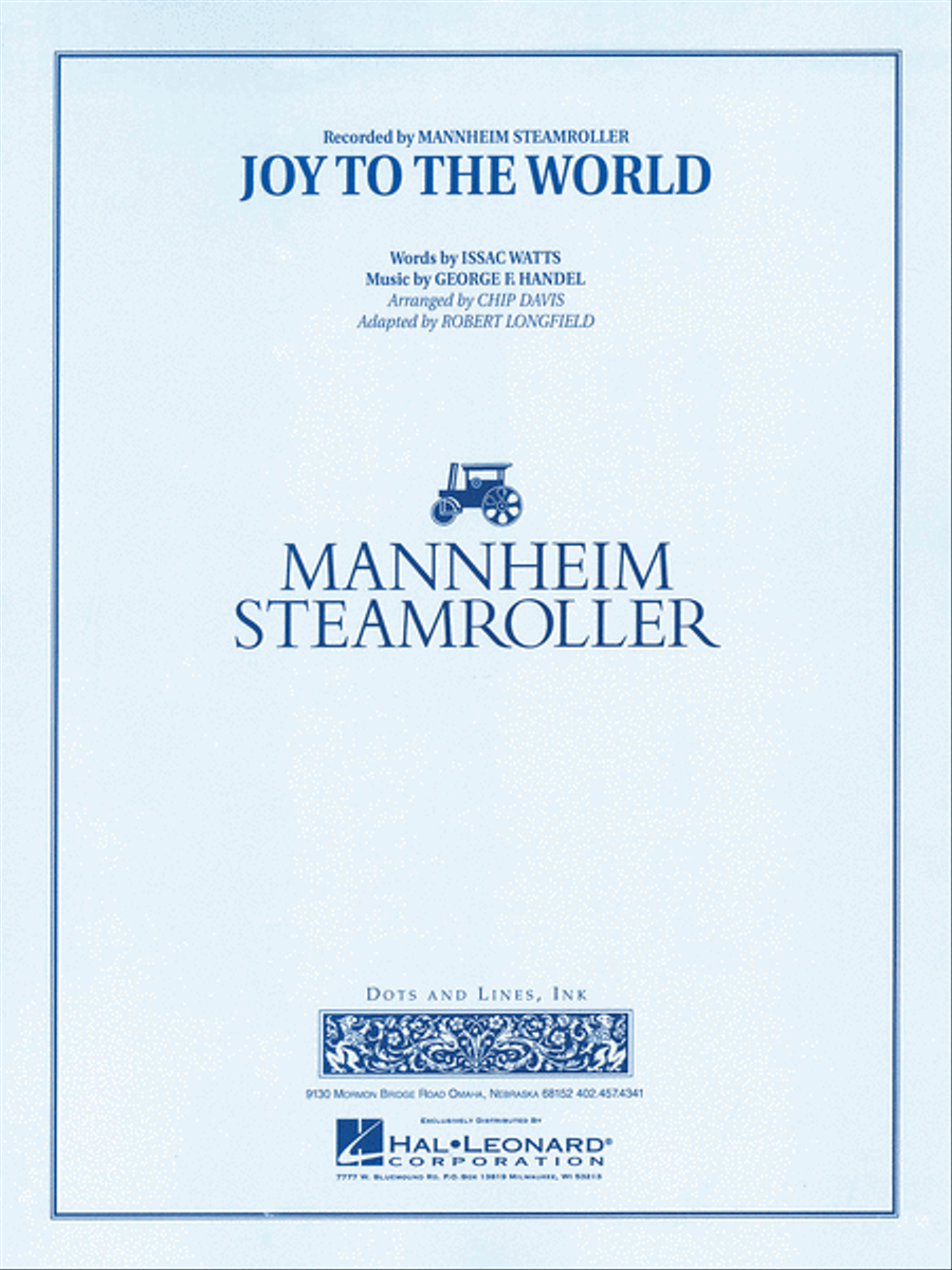 Joy to the World Concert Band scores gallery preview page 1
