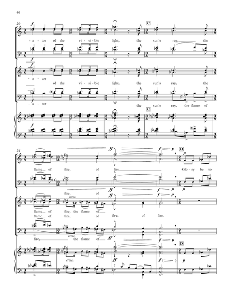 The Gift of Life The Gift of Life Double Choir scores gallery preview page 12