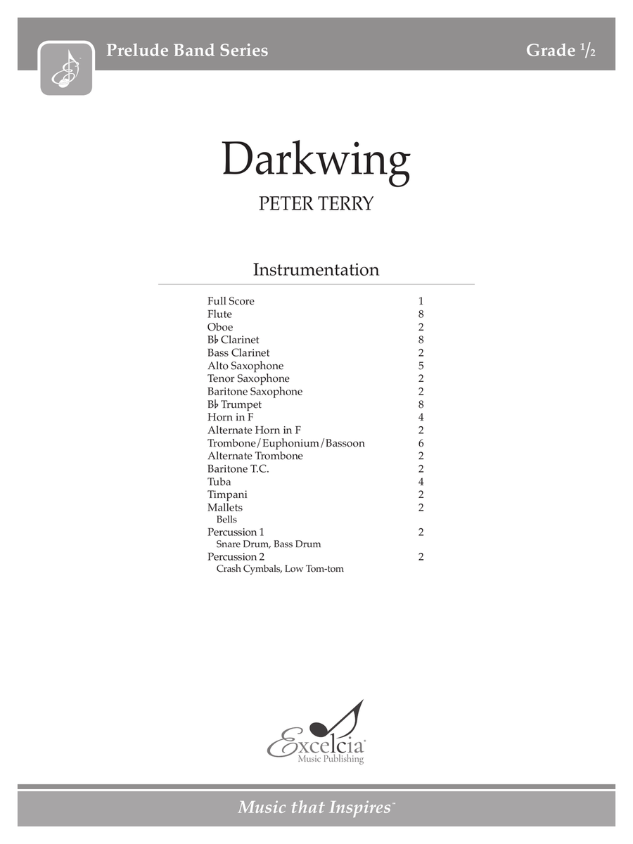 Darkwing Darkwing Concert Band scores gallery preview page 2
