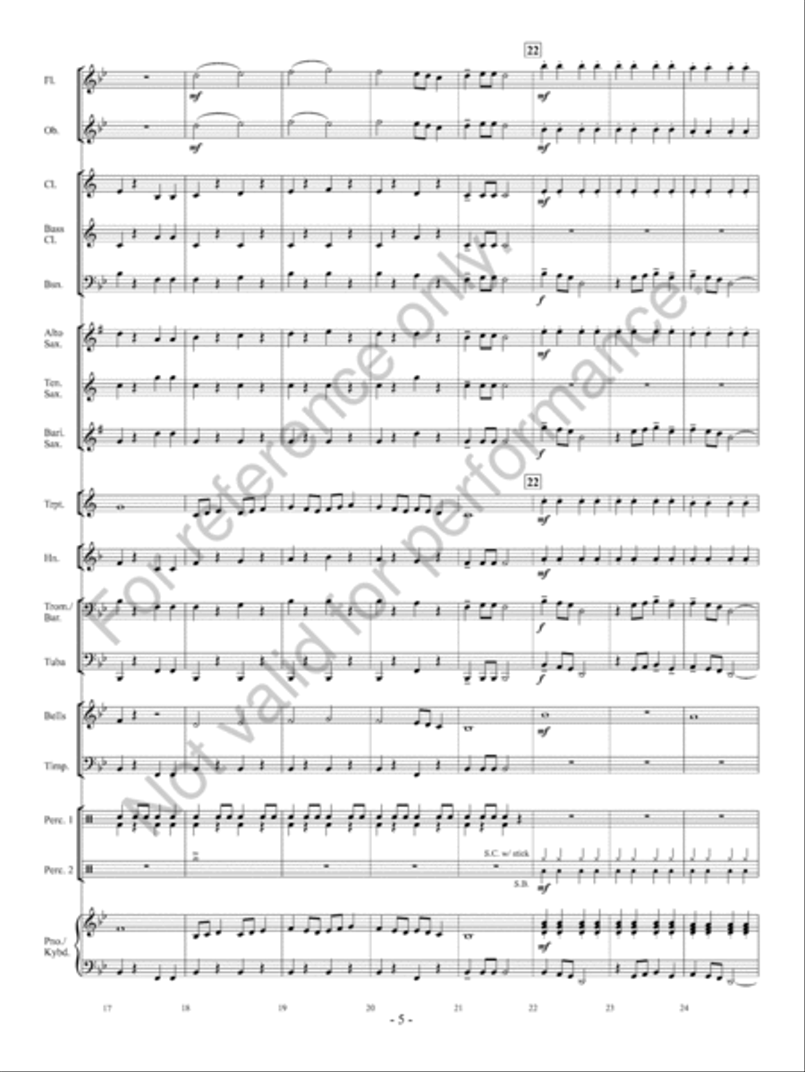 Dynamo Concert Band scores gallery preview page 6
